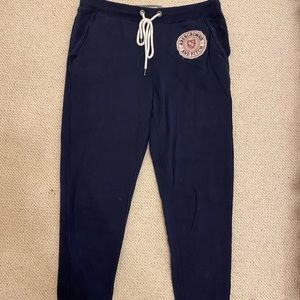 Abercromie and Fitch Navy Joggers